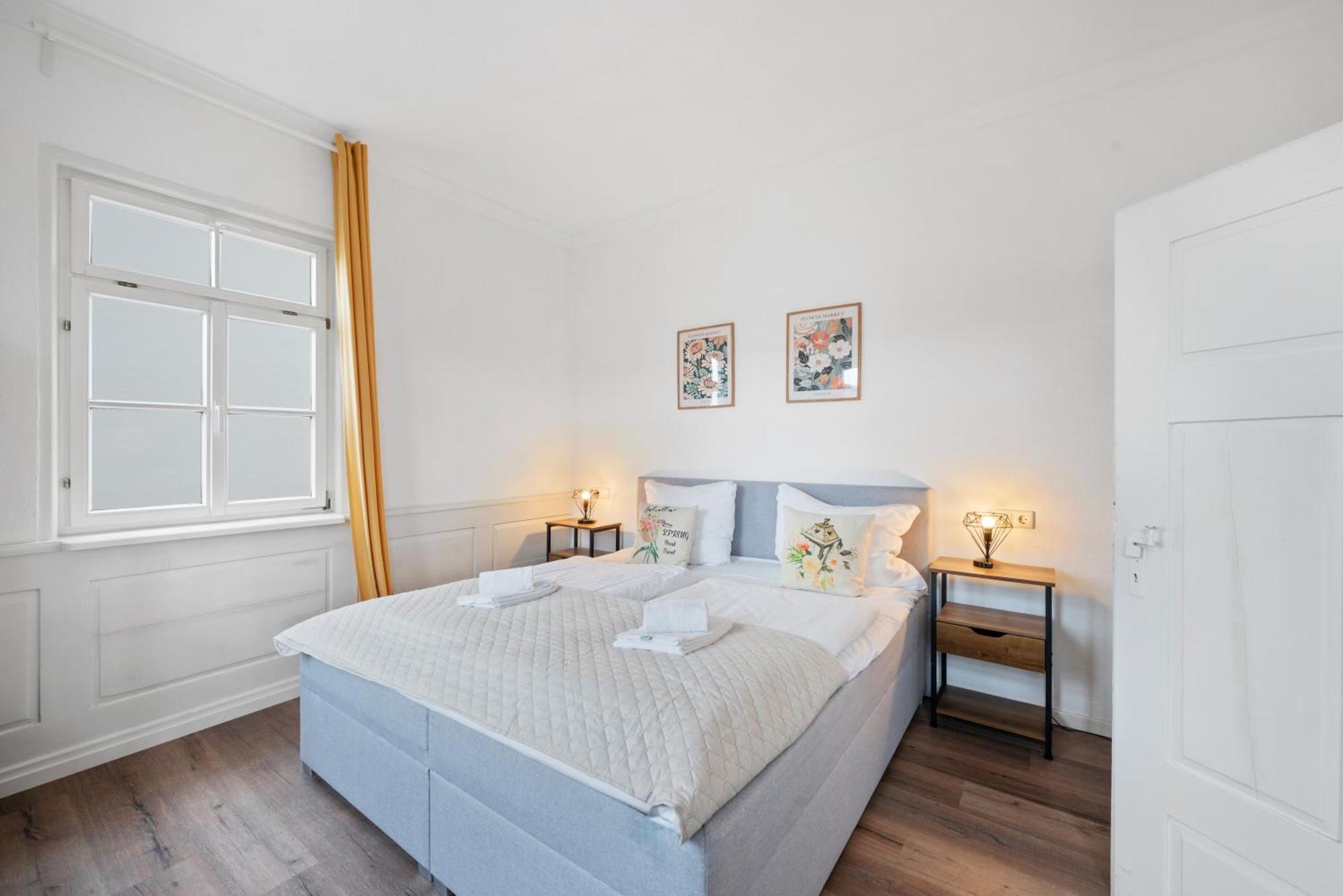 Backhome - Business&Family - Fantastische Schlosslage, Smarttv, Waschtrockner, Netflix, 50Qm, 24H Checkin - Apartment 3 路德维希堡 外观 照片