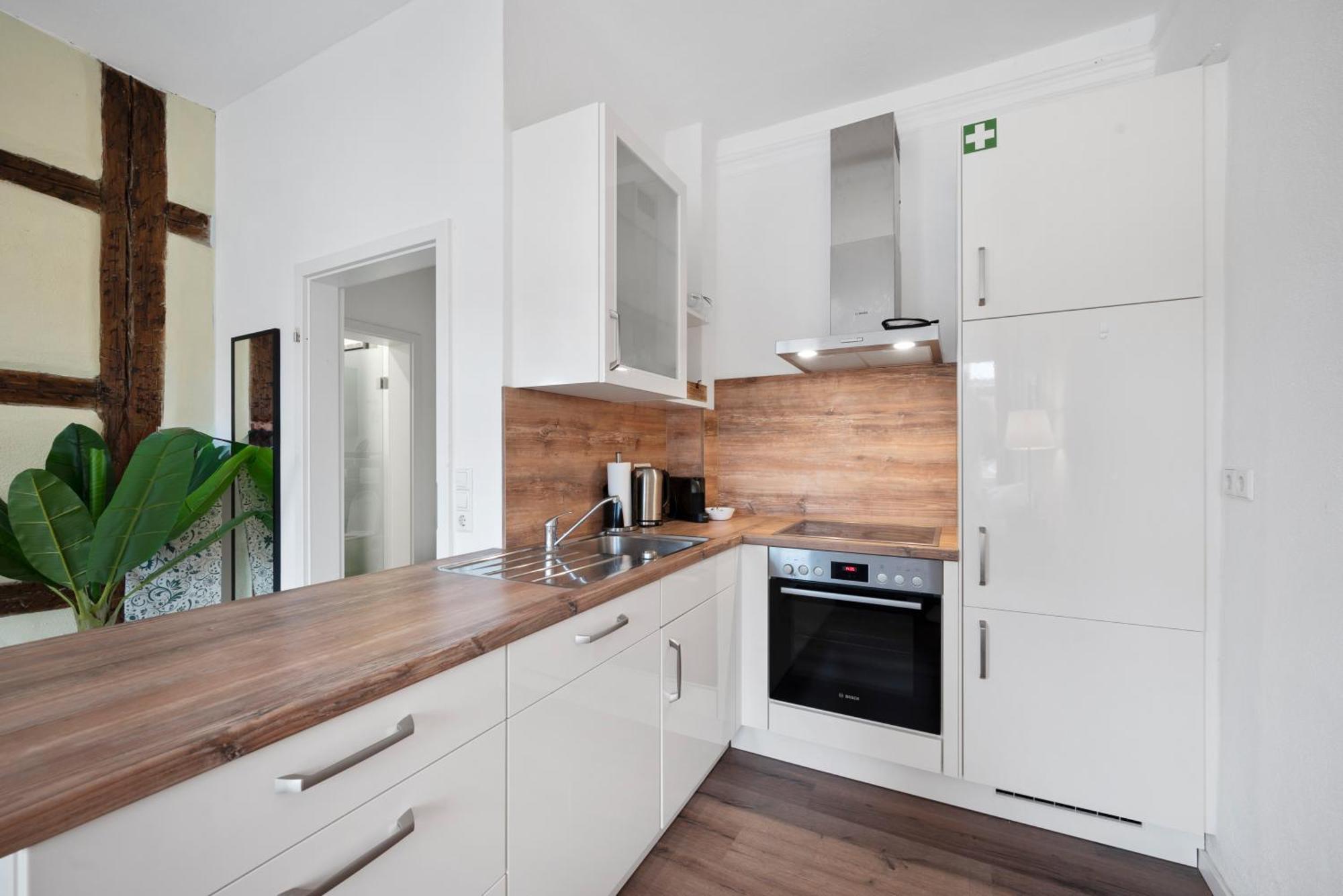 Backhome - Business&Family - Fantastische Schlosslage, Smarttv, Waschtrockner, Netflix, 50Qm, 24H Checkin - Apartment 3 路德维希堡 外观 照片